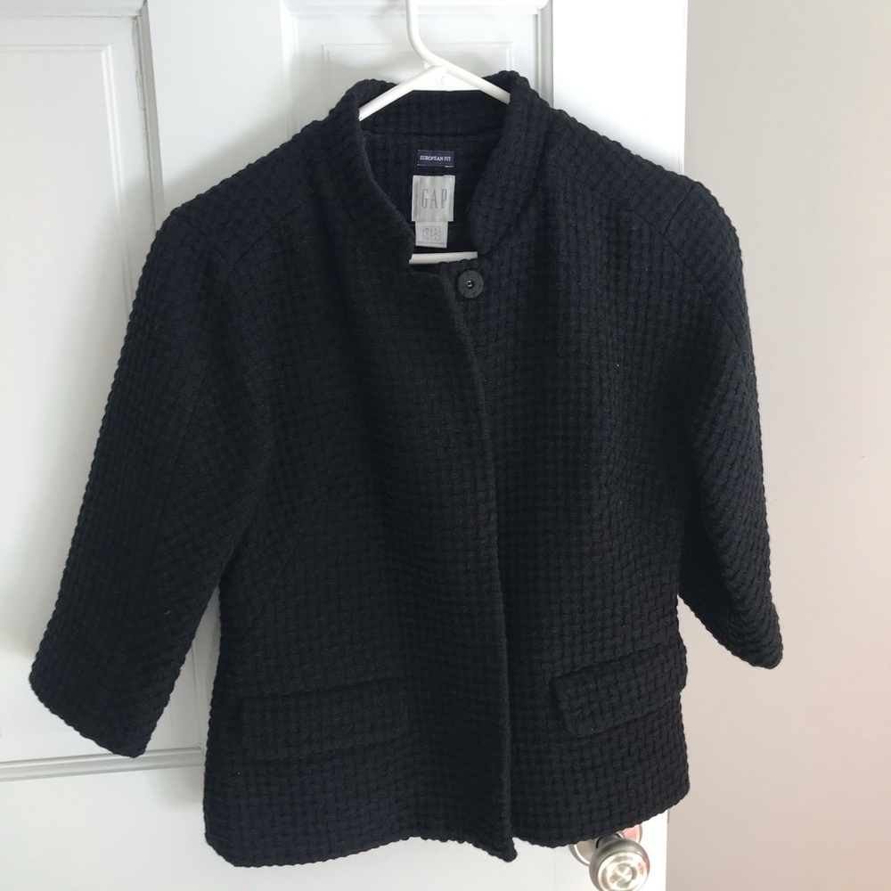 Gap Textured Blazer Jacket